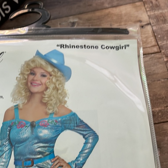 DREAMGIRL Rhinestone Cowgirl Costume NWT - Picture 6 of 8